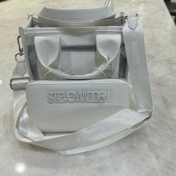 Steve Madden Handbags - STEVE MADDEN WHITE BWEBBER-M Satchel